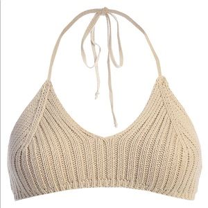 Jluxlabel crochet bikini top